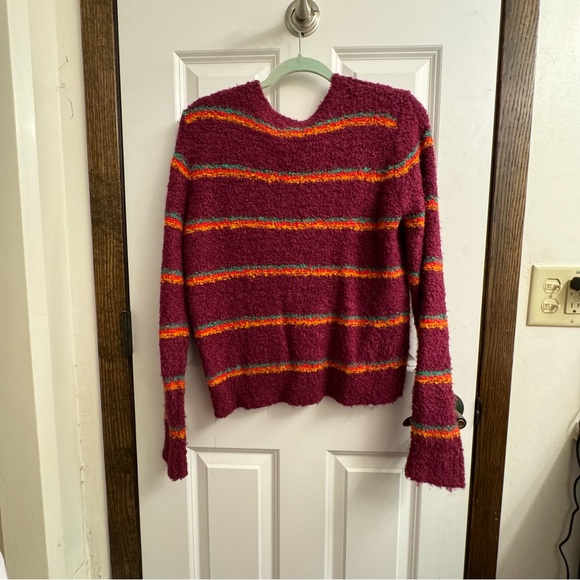 Free People Boxy Crop Fuzzy Sweater - Picture 7 of 7